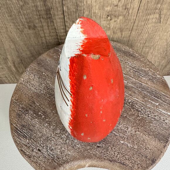 Rustic Tabby Cat Shelf Sitter Wood Love Home Decor Boho Home FAST SHIP - Picture 4 of 8